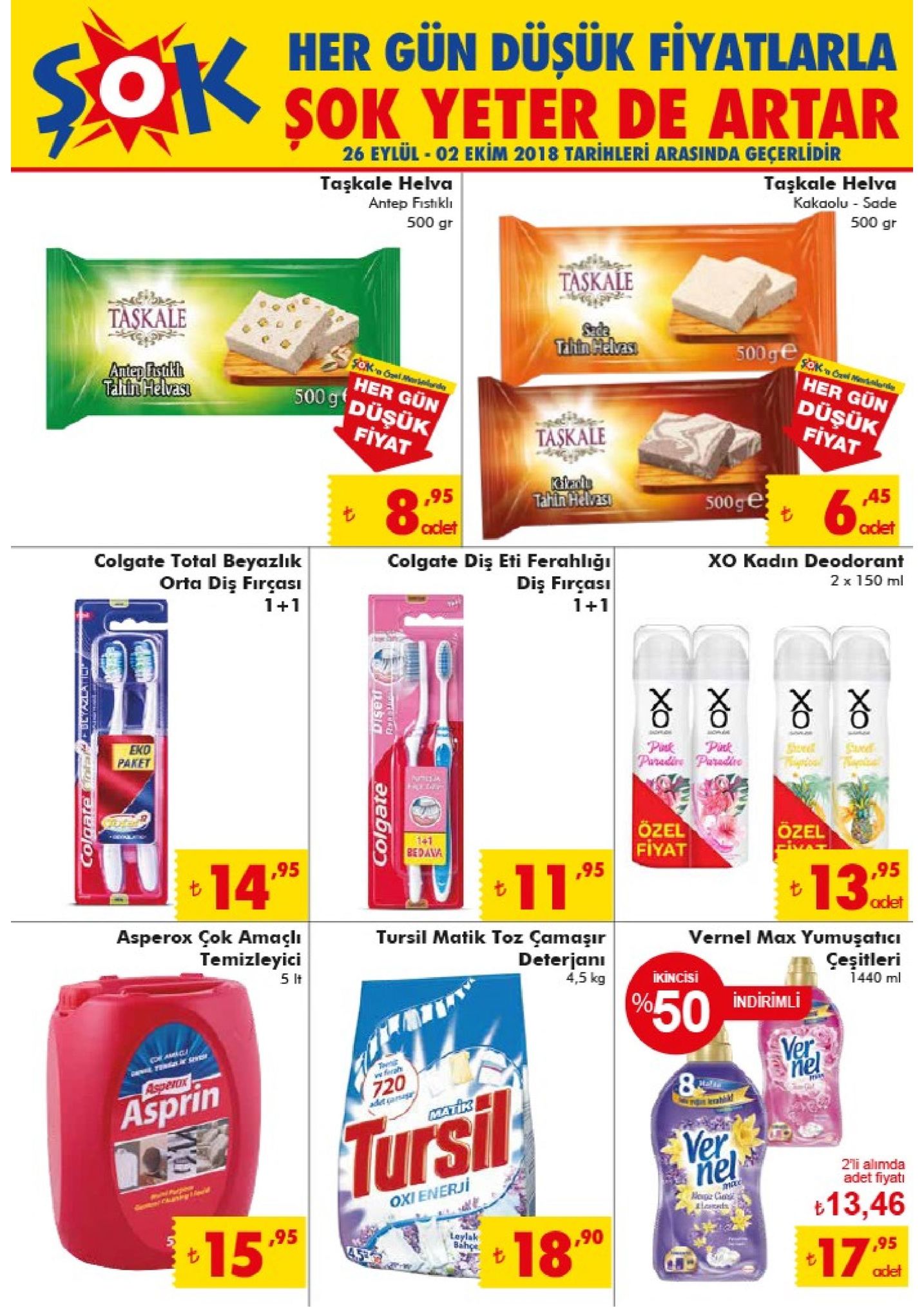 ŞOK 26 Eylül – 2 Ekim Kataloğu ŞOK 26 Eylül – 2 Ekim Kataloğu
