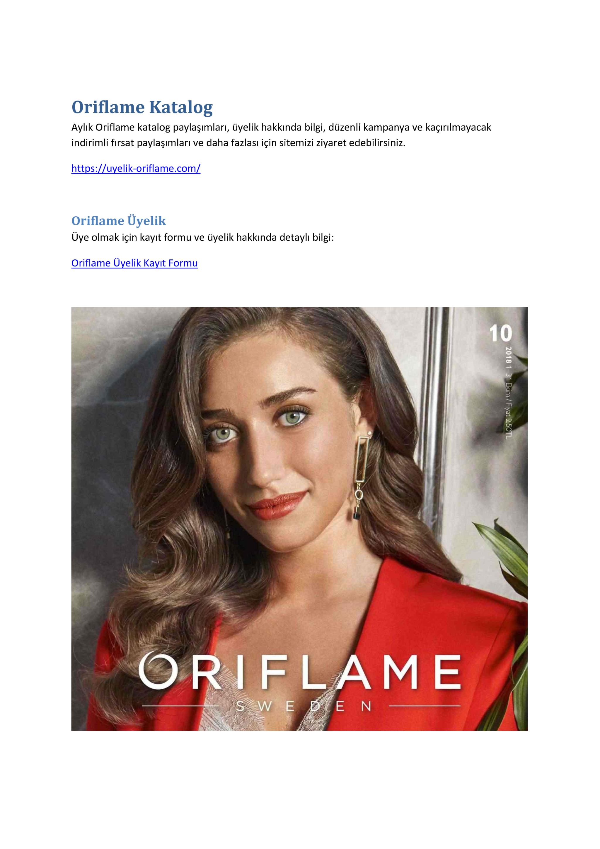oriflame katalog aylik oriflame katalog paylaşımları, üyelik hakkında bilgi, düzenli kampanya ve kaçırılmayacak indirimli firsat paylaşimlari ve daha fazlası için sitemizi ziyaret edebilirsiniz. https://uyelik-oriflame.com/ oriflame üyelik üye olmak için kayit formu ve üyelik hakkında detaylı bilgi oriflame üyelik kayit formu 10 oriflame w e e n 