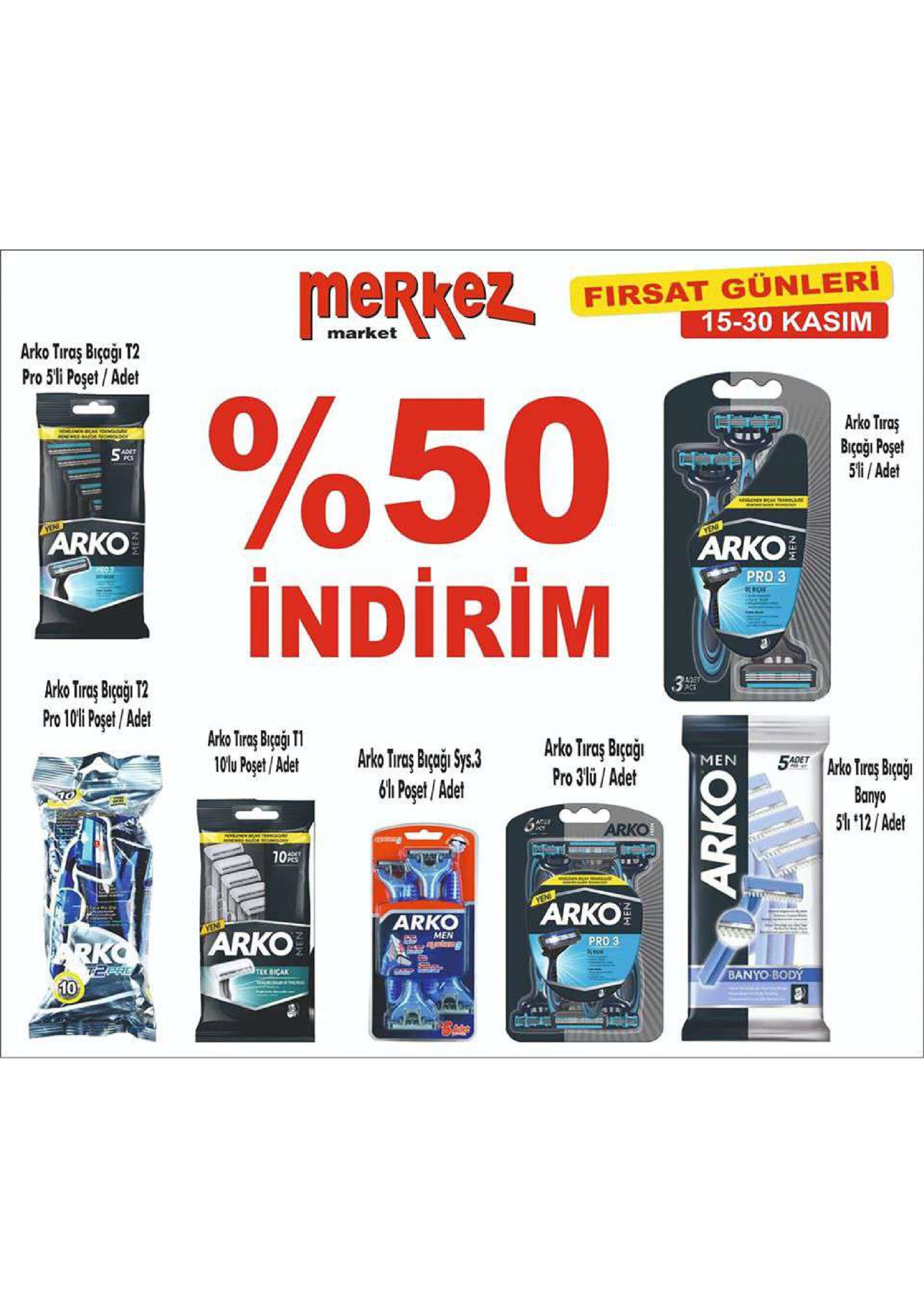 merkez firsat günleri 15-30 kasim market arko tiraş biçağı t2 pro 51i poset/adet %50 arko tiraş adat biçağı poset 51i/adet yen arko yen arko indirim pro 3 arko tiras biçagi t2 pro 10i poget/adet 3 309 pcs arko tirag bigaği t 101u poset/adet arko tirag bigag pro 3lu/adet arko tirag bigag sys. 61h poset/adet men 5 act arko tiras biçag banyo 51 12/adet arko! 10 pcs yen arko arko yen arko men arko te:prd 10 pro 3 tek bicak banyo body men arko 