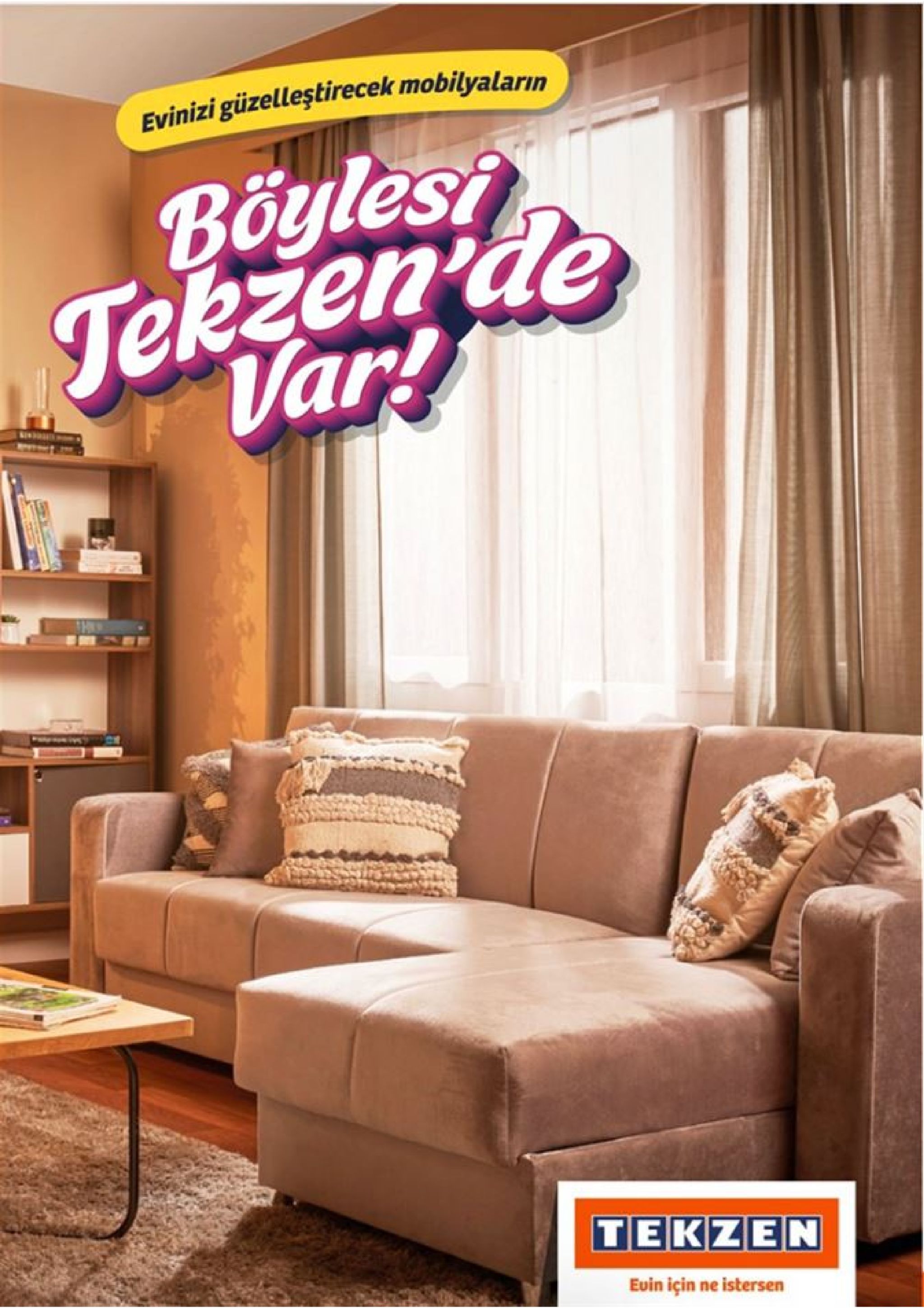 evinizi güzelleştirecek mobilyaların böylesi tekžen de var! tekzen euin için ne istersen 