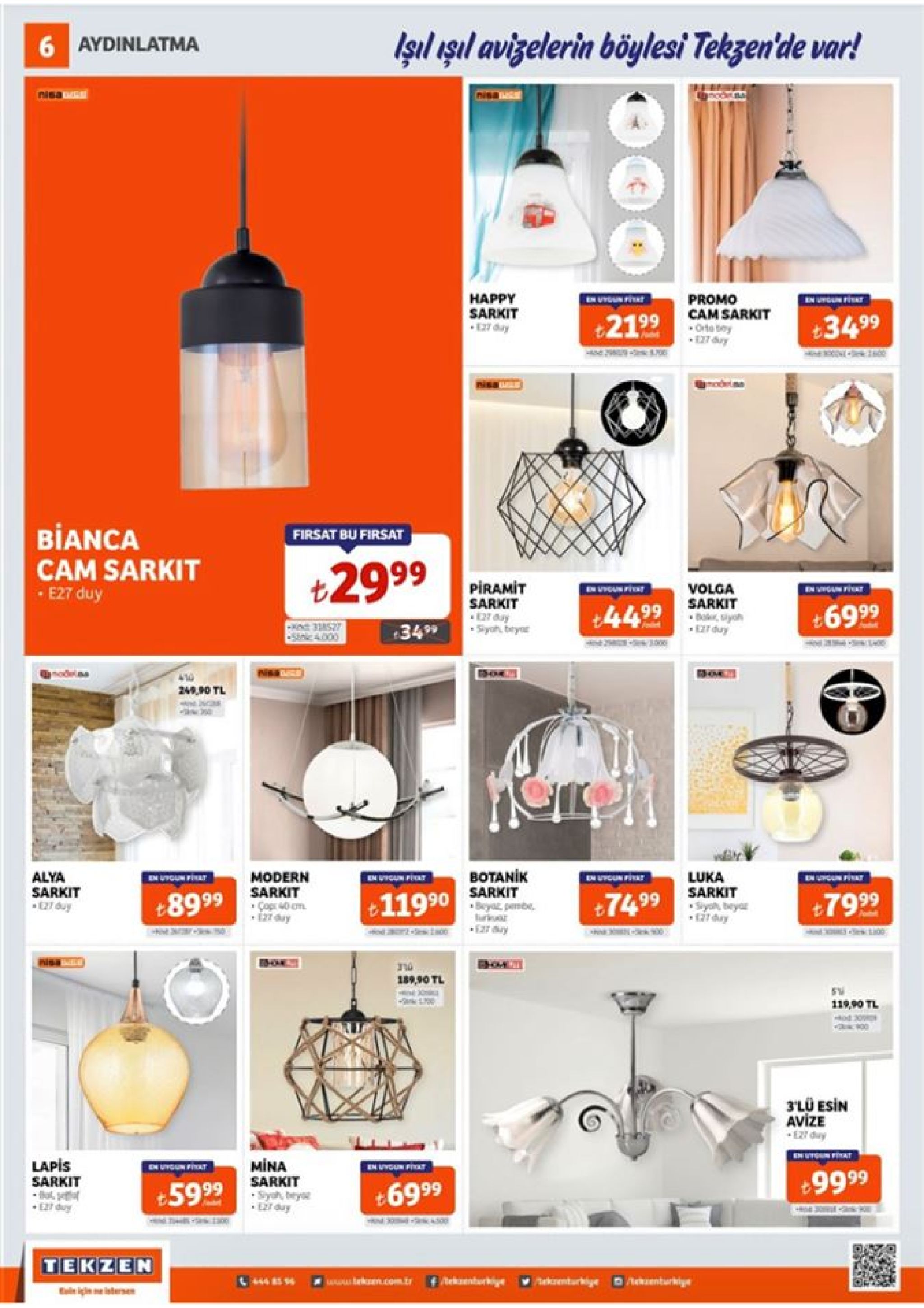 işıl ışıl avizelerin böylesi tekzen'de var! 6 aydinlatma nisau promo cam sarkit orto tey нарpy sarkit +3499 bianca firsat bu firsat cam sarkit e27 duy t2999 piramit sarkit volga sarkit bokr, siyah ezr duy in vigun pit 4499 +6999 + siyoh, beyor 3499 -5nic 4.000 416 249,40 tl botanik sarkit alya sarkit e27 duy modern sarkit çopr 40 cm. -[27 duy luka sarkit siyah, beyar em uygun pikt en uygun fiat +11990 peb. +7999 7499 127 đay "aguad lag 189,90 tl 119,90 tl 3'lü esin avize e27 duy in vtoun fiat lapis sarkit mina en uygun fixat en uygun finat +9999 sarkit +6999 +5999sy beyoe * siyah, beyat e2 duy %3d * e2f duy 4500 tekzen tekuen.com.ir dackumburkiye heknturkiye krenturkiye in için me istesen 