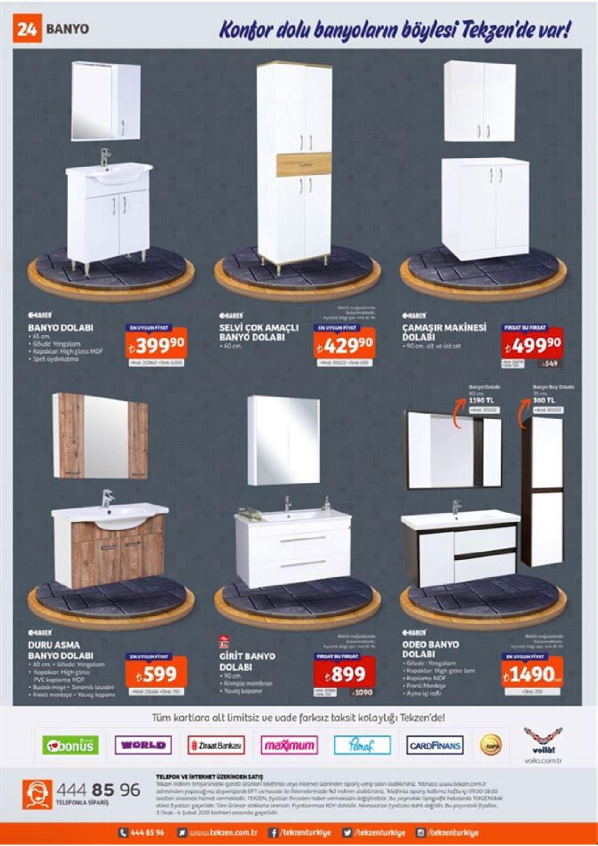 konfor dolu banyoların böylesi tekzen'de var! 24 banyo hanen haren selvi çok amaçli banyó dolabi çamaşir makinesi dolabi 0 cm alt ue unit set banyo dolabi frlat bu pirsat nvysun fyyat +39990 t49990 +42990 goude hongalam kapaklar high gins mof spet aydiniotma 549 suny deat bo bey clate 300 tl 1190 tl haren haren duru asma odeo banyo dolabi goude: ongalom kopoklar. high giens lom kaplome mdf fren mentrge ayno igi rofli girit banyo banyo dolabi b0 cm ▪ glude yongalam kapakiar hihgieu pvc koploma mdf - budak mepa *seramik louebt freni montepe ▪ tuvoq kopanur fasat b frrsat nuygun fitat en utoun piyat dolabi +1490. +899 +599 romple bran 1090 tüm kartlara alt limitsiz ue vade farksız taksit kolaylığı tekzen'del poraf maximum obonus world cardfinans zraat bankasi voila! vola.dom.tr telefon ve interhet üzerinden satiş niai tateforia urya ntnet darinden sipor verp satn ablrsnil hinuco uunualanusdr sdemelarinade indin ciobrinu teefria siparg hultima hefta o00-1800 444 85 96 tkyn, pyitan tronten hober pnrr fipnts telefonla sipariş rtyetione dohil degdu yepndoki fyatior hook f /tekzenturkiye tekzenturkiye tekzenturkiye 444 85 96 www.tekzen.com.tr 