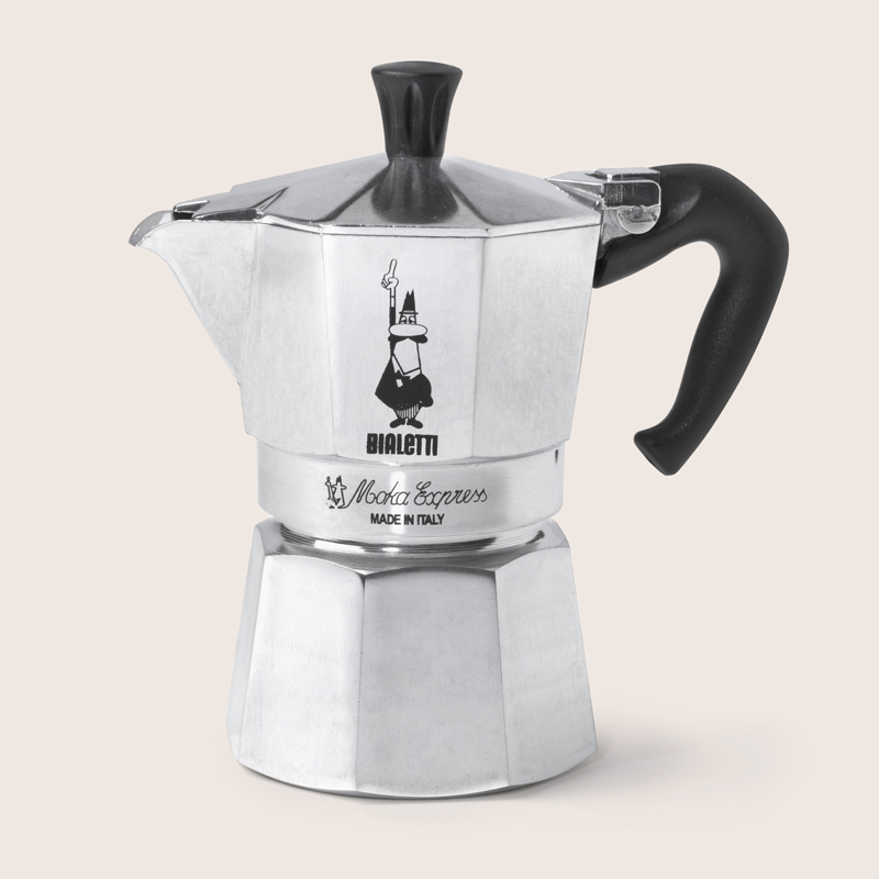 Bialetti Moka Pot Stovetop Coffee Maker Cafédirect