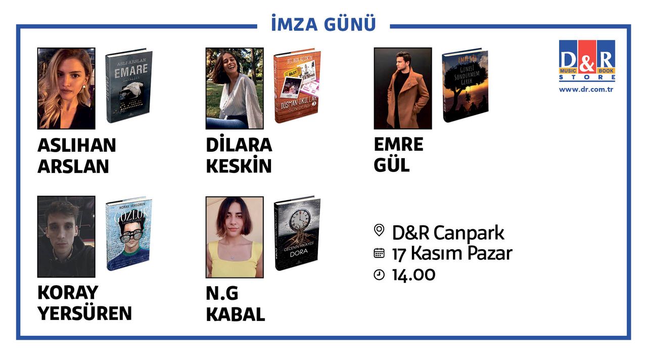 Sevilen Wattpad yazarları Canpark D&R’a sevenleri ile buluşmaya geliyor