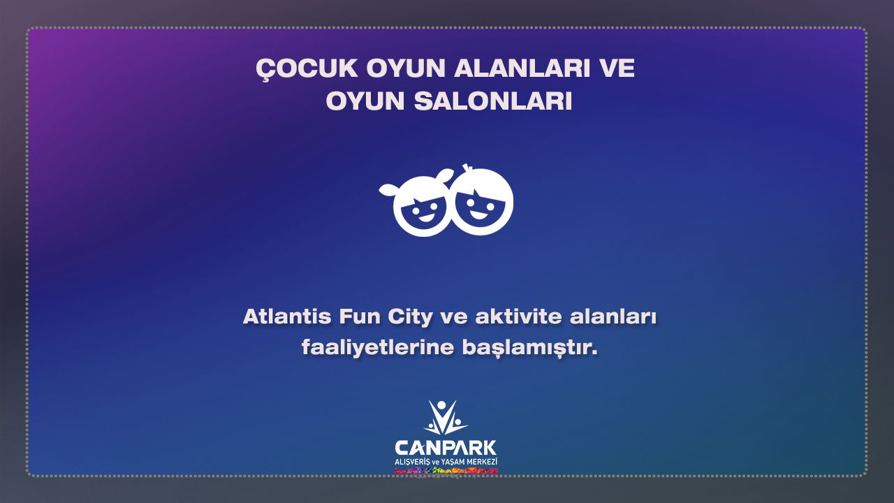 Çocuk Oyun Alanları
