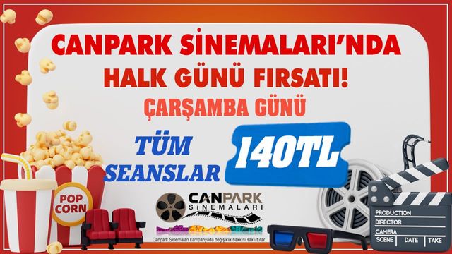 Halk Günü Fırsatı CanPark Sinemaları’nda!  