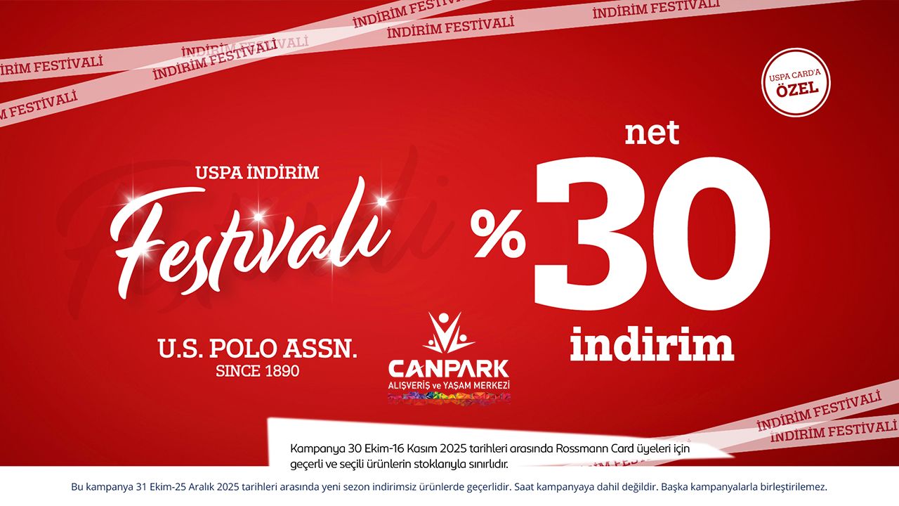 CanPark US. Polo Assn.'da net %30 indirim var!