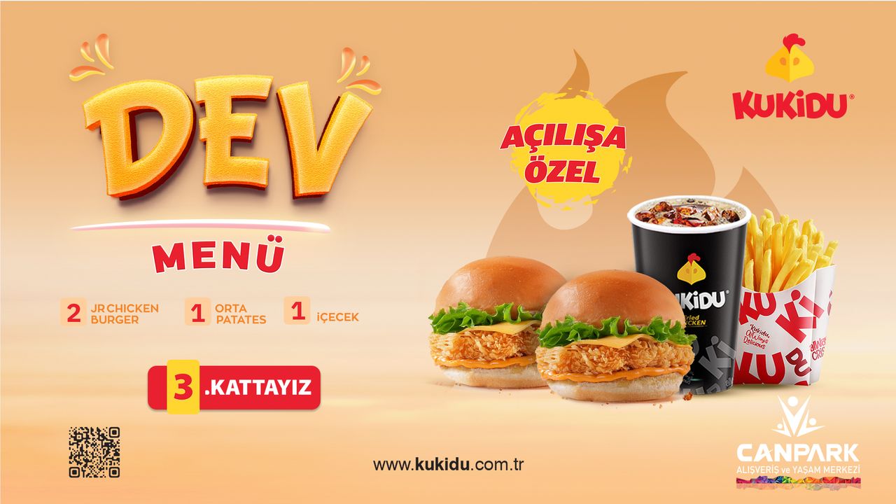CanPark Kukidu'da açılışa özel fırsatları kaçırmayın!
