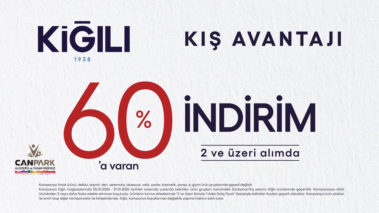 Discount opportunities await you at CanPark Kiğılı.