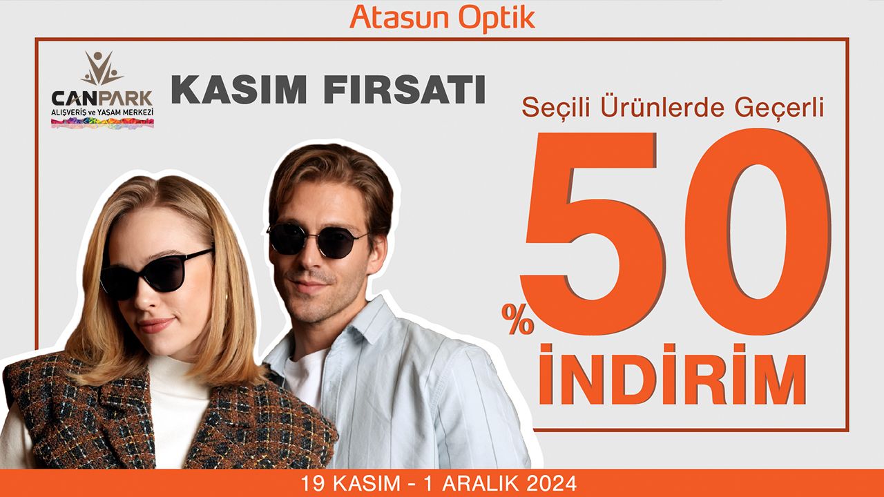 November Offer has started at CanPark Atasun Optik!