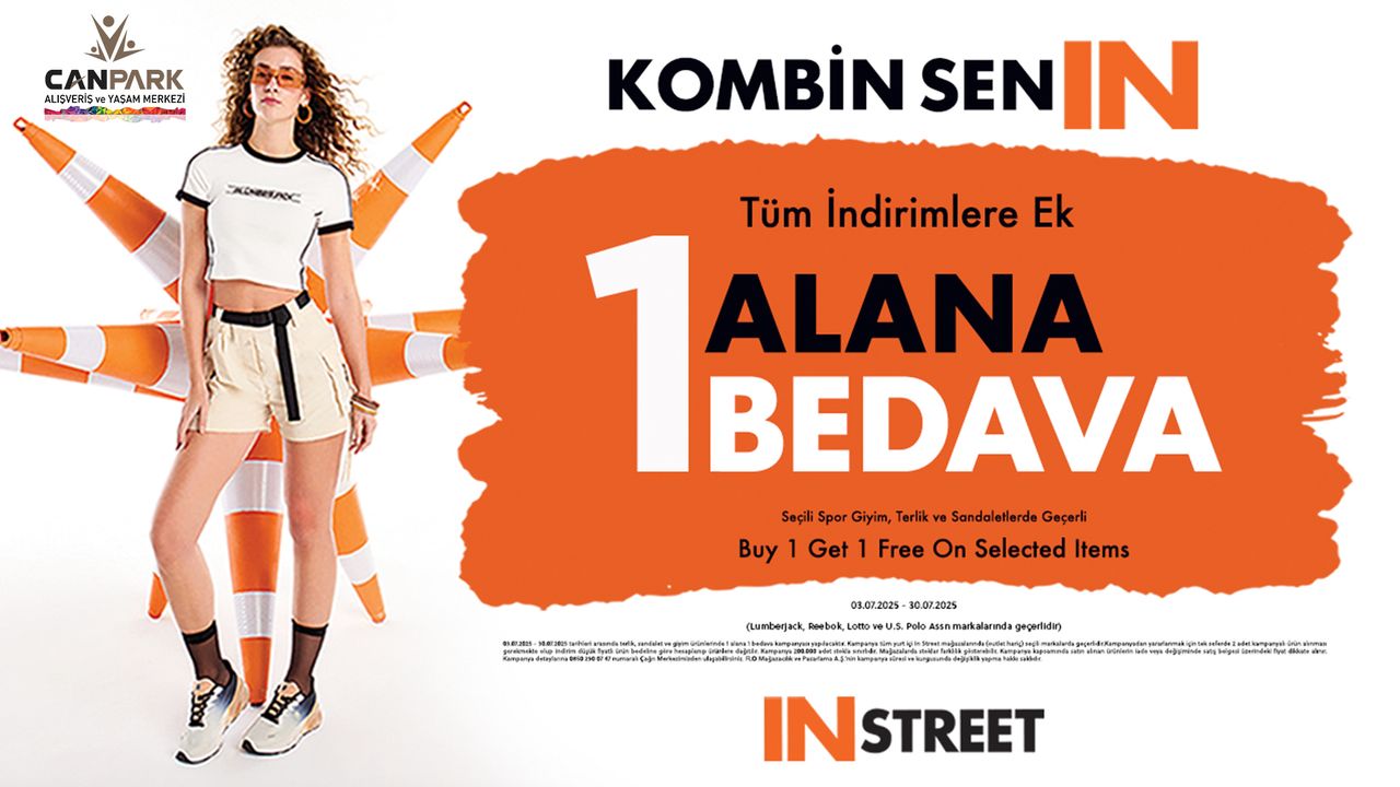 In addition to discounts at CanPark INstreet, Buy 1 Get 1 Free!