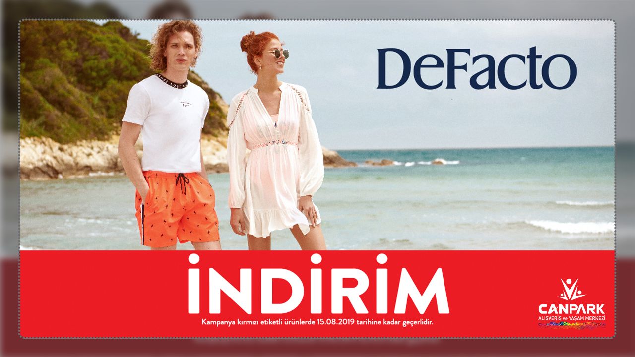 Canpark Defacto indirimlerini kaçırmayın!
