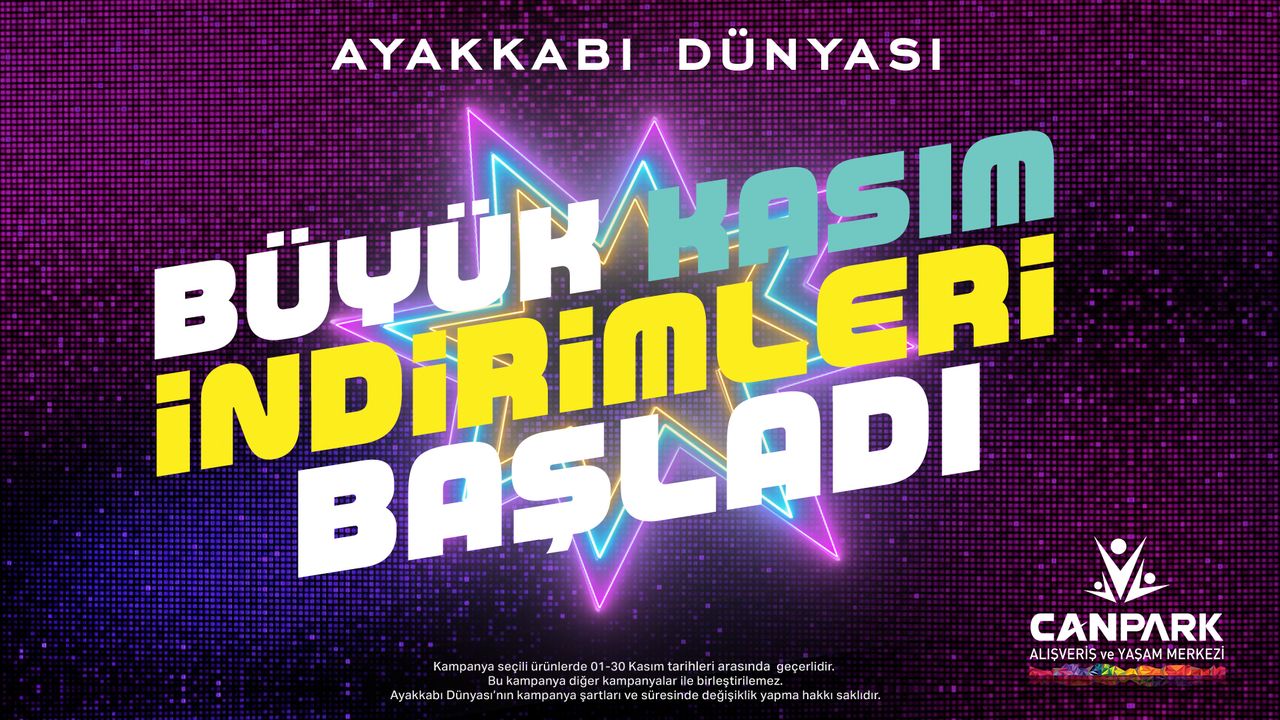 CanPark Ayakkabı Dünyası Big November Sale has started!