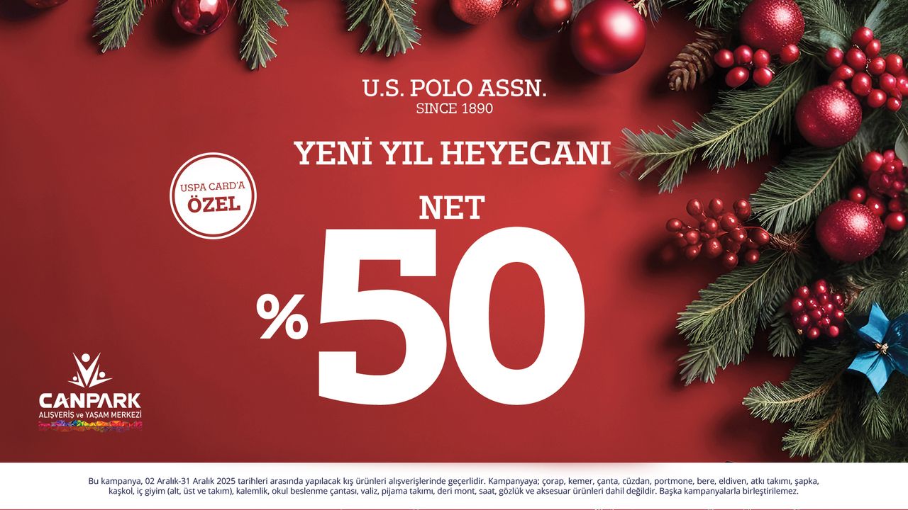 Canpark U.S. Polo Assn.'da yeni yıl heyecanı!