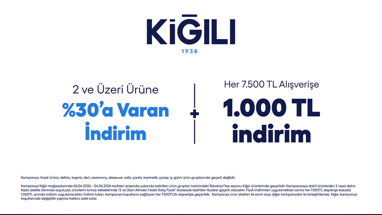 Canpark Kığılı'da 2 ve Üzeri Ürün Alımında %30’a Varan İndirim