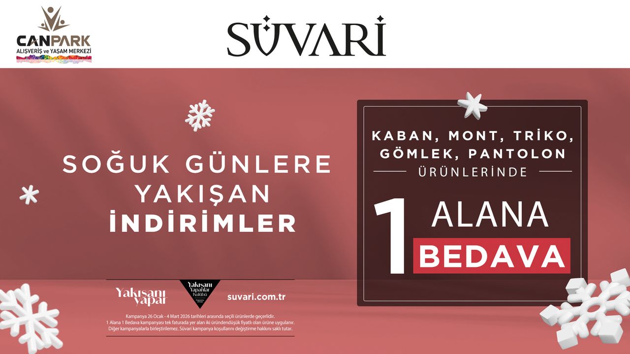 Buy one, get one free at CanPark Süvari!