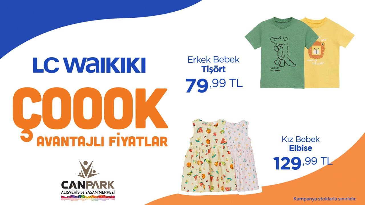 CanPark LCW'de çok avantajlı fiyatlar sizi bekliyor.