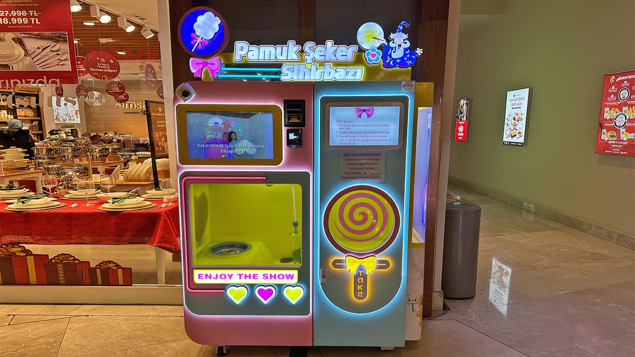 Pamuk Şeker Sihirbazı