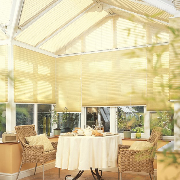 CONSERVATORY PLEATED ROOF BLINDS FREE P/&P*