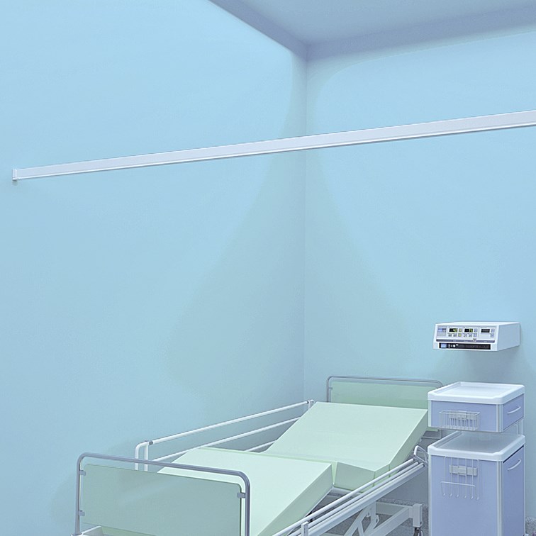 Omnitrack Cubicle Curtain Track System Straight Track