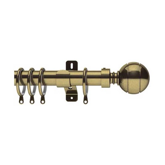 Lexington Metal Pole in Antique Brass
