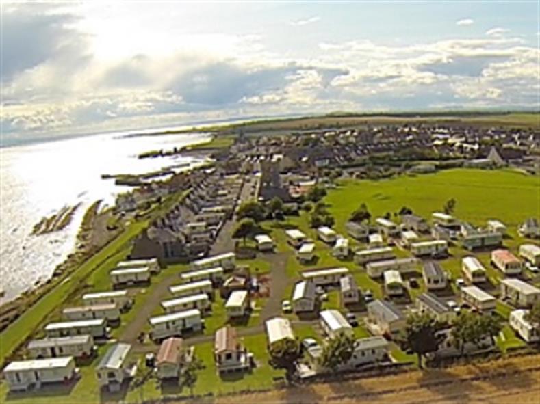 St Monans Holiday Park Caravans site