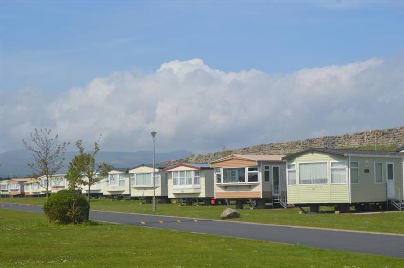 Sandilands Holiday Park Caravans site