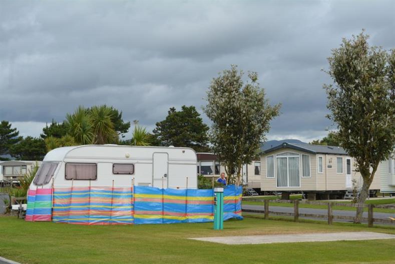 Sandilands Holiday Park Caravans site
