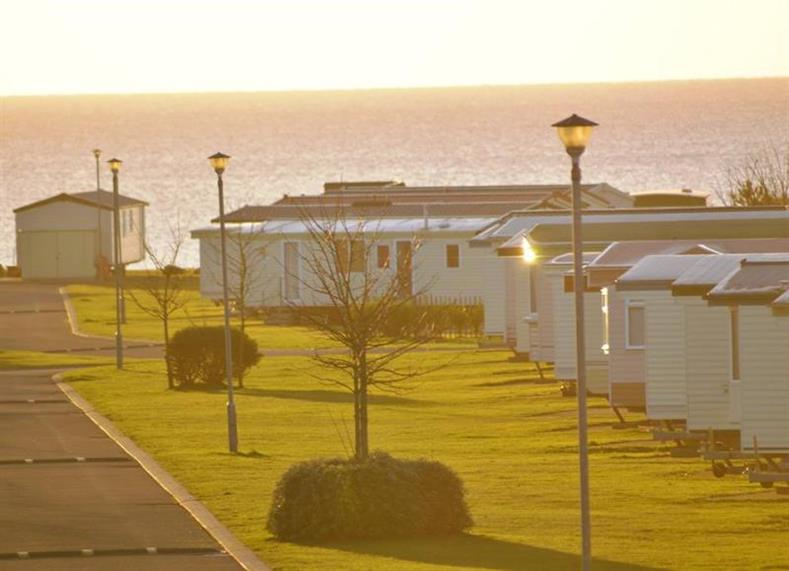 Sandilands Holiday Park Caravans site