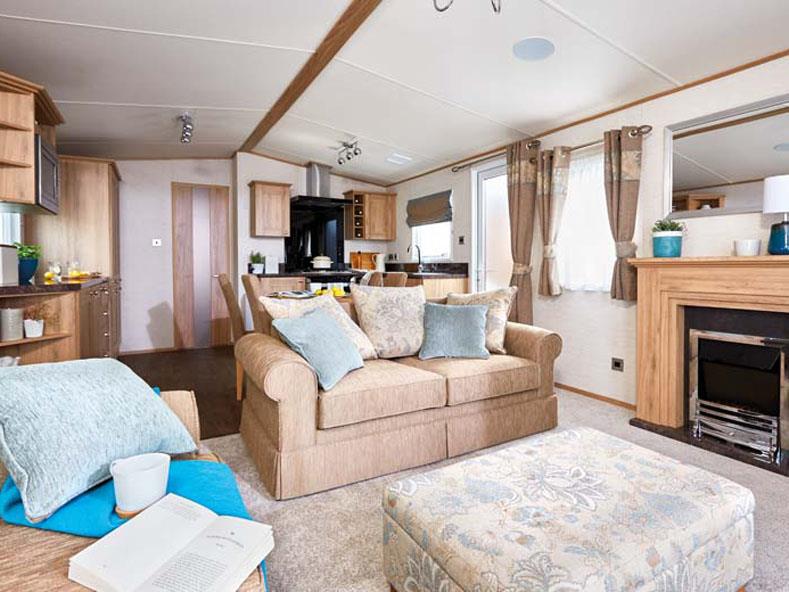 2017 ABI HOLIDAY HOMES AMBLESIDE PREMIER 40 X 14 3 BED Caravans site