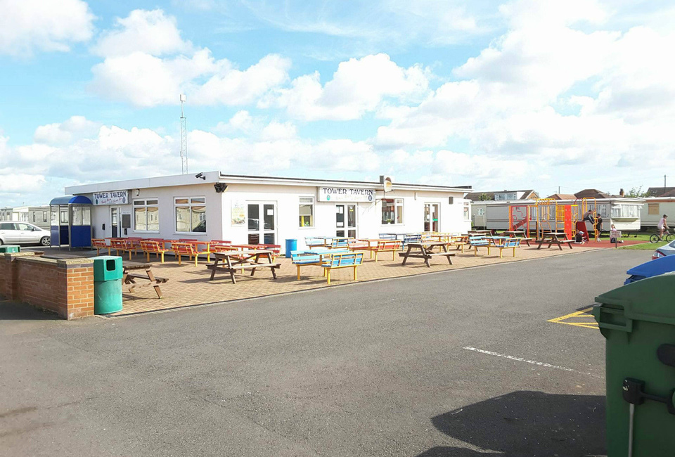 Towervans Caravan Park Caravans site