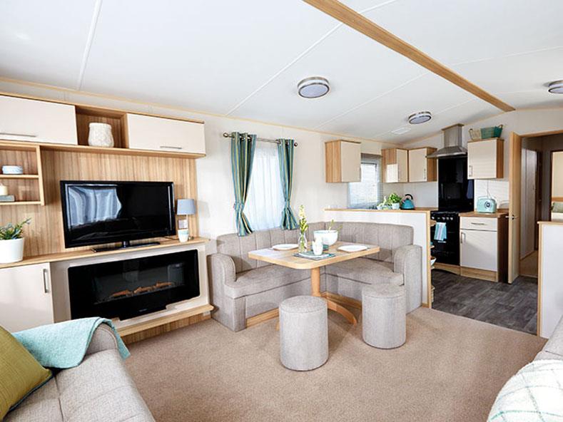 2017 ABI HOLIDAY HOMES SUMMER BREEZE 36 X 12 3 BED Caravans site