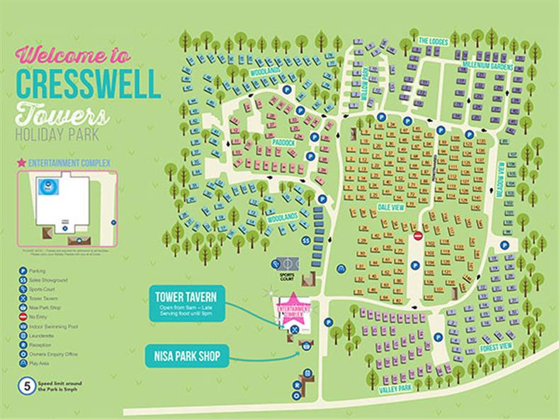 Cresswell Towers Holiday Park Parkdean Resorts Caravans site