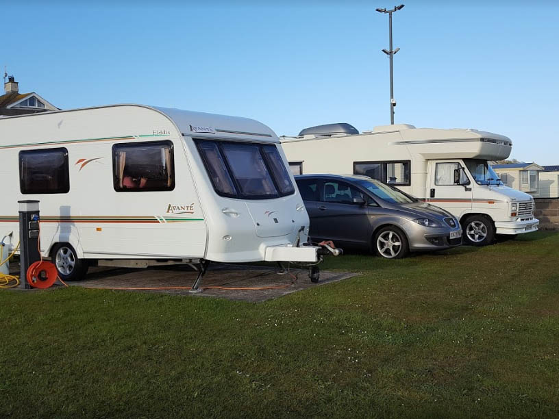 Cranfield Caravan Park Caravans site