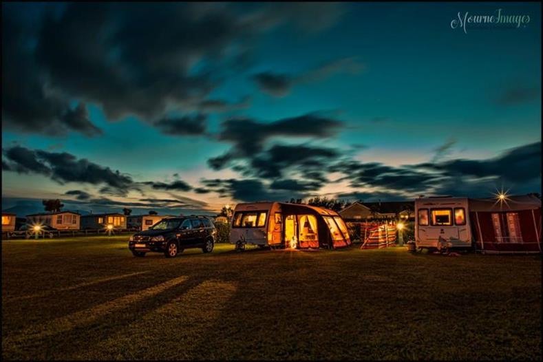 Sandilands Holiday Park Caravans site