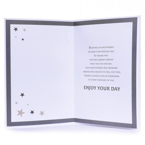 Father's Day Card - Red Sports Car with Black Ribbon and Gold Foil 9x6" Father's Day Card - Red Sports Car with Black Ribbon and Gold Foil 9x6"