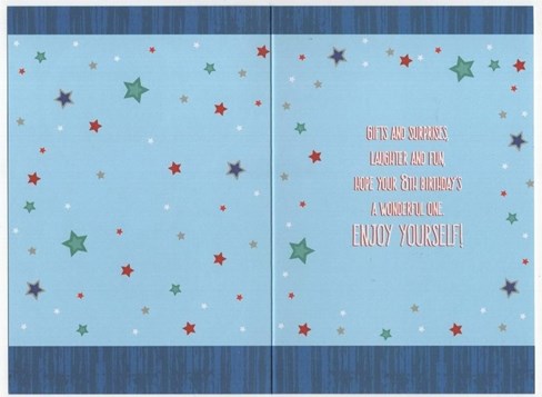 Age 8 Boy Birthday Card - 8th Birthday Big Number Stars Silver Foil 7.75x5.25" Age 8 Boy Birthday Card - 8th Birthday Big Number Stars Silver Foil 7.75x5.25"