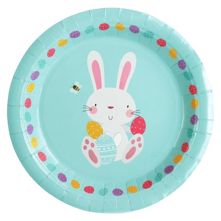 Easter 25 Piece Party Tableware Pack - 6 People Table Cover Napkins Cups Plates Easter 25 Piece Party Tableware Pack - 6 People Table Cover Napkins Cups Plates