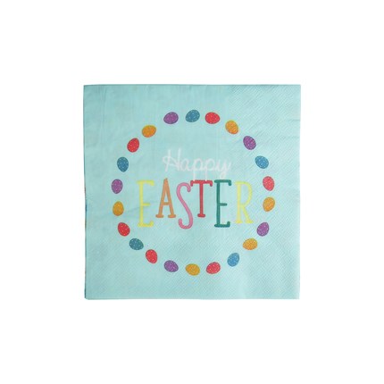 Easter 25 Piece Party Tableware Pack - 6 People Table Cover Napkins Cups Plates Easter 25 Piece Party Tableware Pack - 6 People Table Cover Napkins Cups Plates