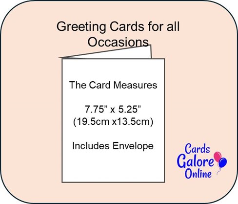 Open Acceptance Card & Envelope - White with Gold Foil Pattern & Text 7.75x5.25" Open Acceptance Card & Envelope - White with Gold Foil Pattern & Text 7.75x5.25"
