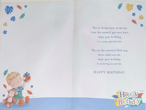 Great Grandson 8th Birthday Card & Badge - Boy on Scooter with Gold Foil 9x6" Great Grandson 8th Birthday Card & Badge - Boy on Scooter with Gold Foil 9x6"