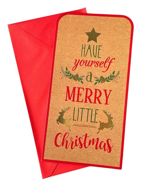 Pack of 3 Christmas Money Wallet Gift Cards Envelopes - Gold Foil Star Reindeer Pack of 3 Christmas Money Wallet Gift Cards Envelopes - Gold Foil Star Reindeer