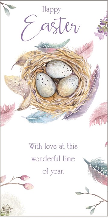 Pack of 12 Mixed Easter Cards 4 Designs - Animals Hot Cross Buns Eggs in Nest Pack of 12 Mixed Easter Cards 4 Designs - Animals Hot Cross Buns Eggs in Nest