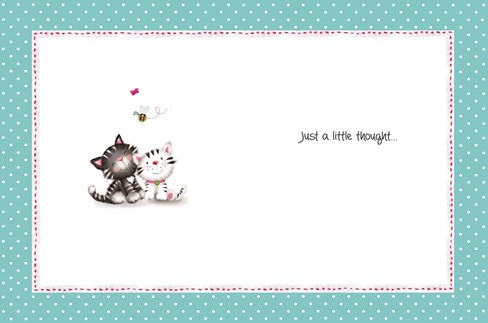 Jonny Javelin Greetings Card - Sending You a Hug with Love 7.25" x 5.5" Jonny Javelin Greetings Card - Sending You a Hug with Love 7.25" x 5.5"
