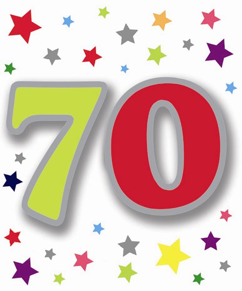 Special Age 70 Gift Wrapping Paper 1 Sheet & Matching Gift Tag - 70th Birthday Special Age 70 Gift Wrapping Paper 1 Sheet & Matching Gift Tag - 70th Birthday