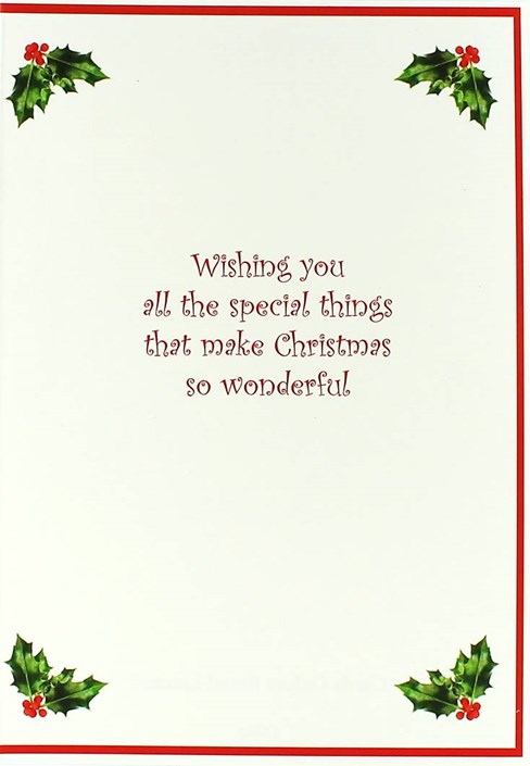 Open Personalised Christmas Card - Any Name - Cute Santa & Big List 7.5" x 5.25" Open Personalised Christmas Card - Any Name - Cute Santa & Big List 7.5" x 5.25"