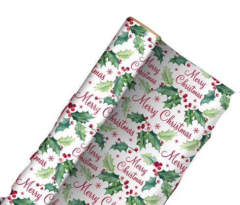 16m (4 x 4m) Traditional Christmas Gift Wrap Paper Roll - Mixed Designs 16m (4 x 4m) Traditional Christmas Gift Wrap Paper Roll - Mixed Designs