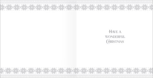 Box Of 24 Scenic Foiled Christmas Cards - 2 Designs - Santa and Gifts Gold Foil Box Of 24 Scenic Foiled Christmas Cards - 2 Designs - Santa and Gifts Gold Foil