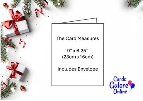 Jonny Javelin To All The Family Christmas Card - Church Carol Singers 9x6.25" Jonny Javelin To All The Family Christmas Card - Church Carol Singers 9x6.25"