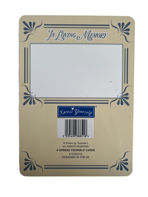 Loving Memory Graveside Memorial Card - Dear Mum Pink Roses 6.25" x 4.25" Loving Memory Graveside Memorial Card - Dear Mum Pink Roses 6.25" x 4.25"